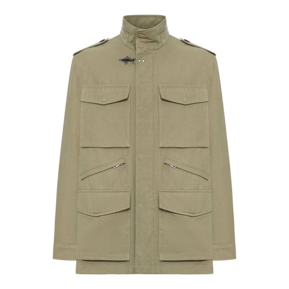 Fay Archive Men Explorer Field Jacket In Washed Cotton